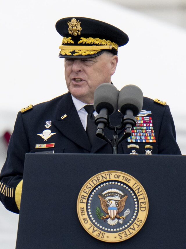 Gen Milley's Subtle Swipe at Trump in Exit Speech