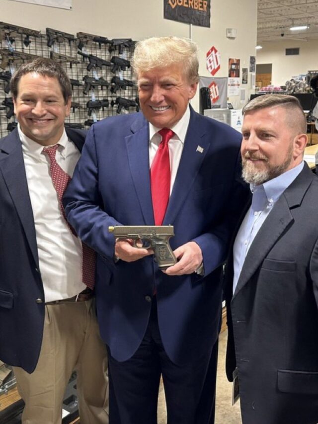 Prosecutors Question Trump's Gun Store Visit