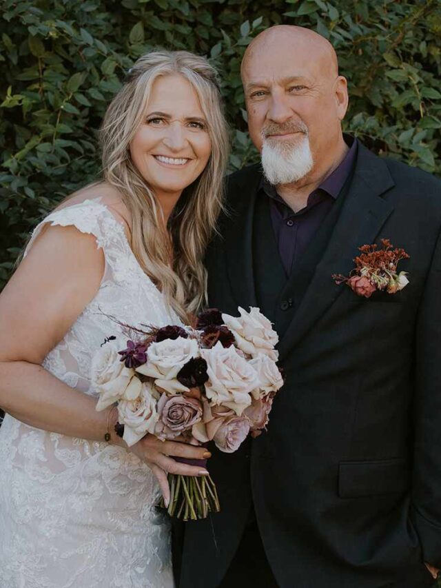 Christine Brown Marries David Woolley