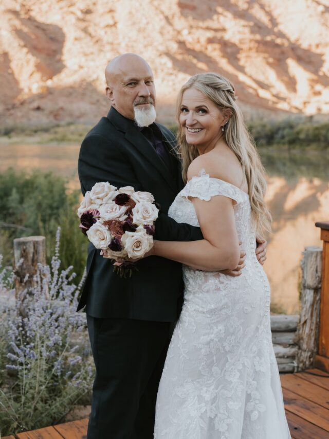 Christine Brown's Family-Centric Wedding in Utah