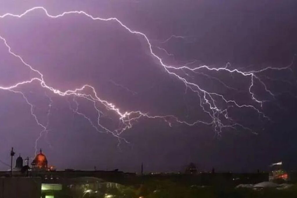 38 killed in a day due to lightning strikes in UP as rain batters state
